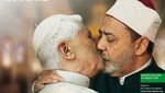 Benetton se disculpa con fieles por afiches del Papa besando al Imán del Cairo