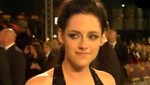 Kristen Stewart usa zapatillas en la premier de 'Amanecer Parte 1'