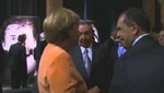 Angela Merkel desairó saludar a Raúl Castro [VIDEO]