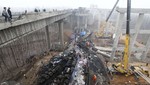 China: Explosión de fuegos artificiales mata a 26 personas y destruye una autopista [FOTOS]