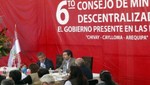 Sexto Consejo de Ministros Descentralizado se dio inicio en Arequipa