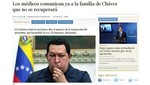 Diario español 'ABC' sostiene que Hugo Chávez no se recuperará de su enfermedad