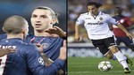 Champions League: el Valencia de Soldado busca la victoria ante el PSG de Ibrahimovic