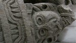 Arqueólogos mexicanos hallan escultura del dios del fuego