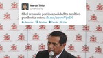 Marco Tulio Gutiérrez a Susana Villarán: tía ociosa, si el Papa renunció tú también puedes