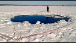 Rusia: meteorito que cayó en Urales produjo cráter de 6 metros [VIDEO]