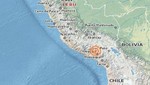 Sismo de 4,7 grados sacudió Arequipa