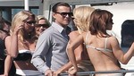 Leonardo DiCaprio se divierte con varias chicas en bikini en un yate [FOTOS]