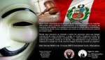 Anonymous Perú publicó teléfonos y cuentas bancarias de ministros [VIDEO]