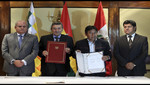 Perú y Bolivia suscriben  acuerdo de seguridad fronteriza