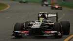 Esteban Gutiérrez logró un buen debut en Fórmula 1 a bordo del Sauber C32
