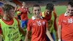 Chile arribó a Lima para enfrentar a Perú