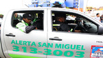 Intensifican patrullajes entre Policía y Serenazgo de San Miguel en Semana Santa