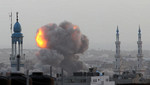 Israel inició un ataque aéreo contra la franja de Gaza