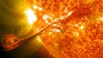 Una Erupción solar puede causar una tormenta magnética el 13 de abril