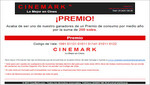 CineMark denunció que existe un correo fraudulento por Intenet