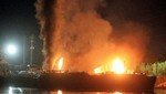 Alabama: explosiones de dos barcazas dejan 3 heridos [VIDEO]
