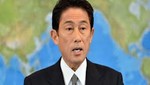 Hoy llega al Perú Fumio Kishida, ministro de Asuntos Exteriores de Japón