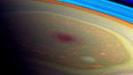 Vea el increíble huracán en Saturno del tamaño de la Tierra [VIDEO]