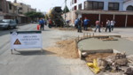 Se rehabilitan con esquinas accesibles 34,478 metros cuadrados de veredas dañadas en el distrito de San Miguel, en Lima