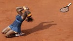 Serena Williams se impone en la final del Rolland Garros once años después de haber obtenido su primer título en el Abierto de París