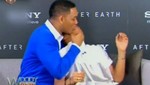 Will Smith pone en vergüenza a su hijo Jaden con un beso en la boca [VIDEO]