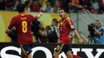 España se impone a Uruguay por 2-0 en la Copa Confederaciones 2013 tras finalizar la primera etapa