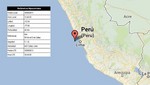 Sismo de 5,6 grados en la escala de Richter sacudió Lima y Callao a las 13 horas con 39 minutos