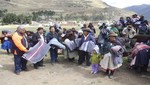 [Huancavelica] Entregaron ayuda humanitaria a población vulnerable de Ascensión