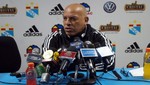 Roberto Mosquera destaca la motivación del Sporting Cristal para el duelo contra Real Garcilaso