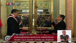 Ollanta Humala presidirá ceremonia de juramentación de nuevos tres ministros