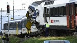 Suiza: Un muerto y más del 35 heridos en choque de trenes [VIDEO]