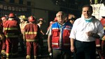 Minsa llevó atención médica inmediata a heridos en incendio de Mesa redonda