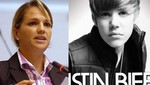 La congresista Luciana León vibró con las canciones de Justin Bieber