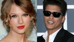 Taylor Swift quiere cantar junto a Bruno Mars