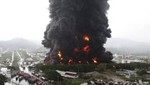 Venezuela: Un rayo causa un incendio en refinería [VIDEO]
