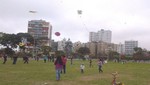 Niños hicieron volar su imaginación en Festival de Cometas