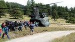 Los esfuerzos de rescate por inundaciones en Colorado obstaculizadas por la nueva ola de la lluvia