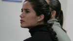 Eva Bracamonte abandonó esta mañana el Penal de Mujeres en Chorillos