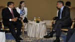 Encuentro bilateral con el Primer Ministro de Singapur sostuvo el presidente Ollanta Humala en Indonesia