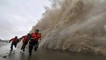 China: Dos muertos y decenas de heridos tras el paso del tifón Fitow [VIDEO]