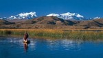Empezaron los trabajos para recuperar la cuenca del Titicaca