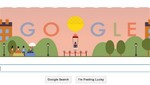 Google celebra el primer salto en paracaídas con un nuevo doodle