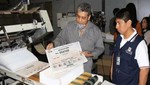 ONPE inicia la impresión de actas padrón para las elecciones del 24 de noviembre