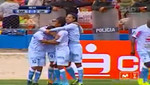 Los goles del triunfo del Real Garcilaso ante Universitario en el Estadio Municipal de Espinar en el Cusco