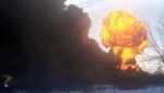 Tren se descarrila y explota en Dakota del Norte [VIDEO]