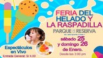 Feria del Helado y la Raspadilla se realizará en el Parque de la Reserva - Circuito Mágico del Agua