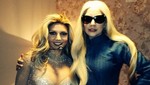 Lady Gaga visita a Britney Spears en el backstage de show de Las Vegas