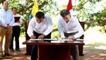 Mandatarios Humala y Santos firmaron importante declaración de integración y cooperación entre Perú y Colombia