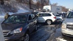 Pennsylvania: Más de 50 vehículos implicados en choque múltiple [VIDEO]